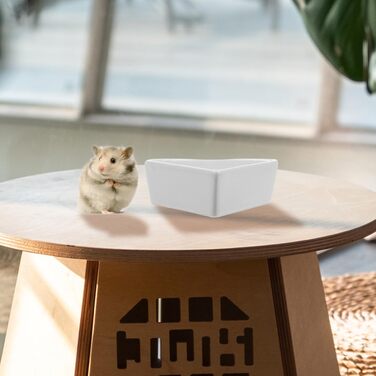 Керамічна годівниця для тварин PATKAW: миски для хом'яків, морських свинок, їжаків, білих тварин