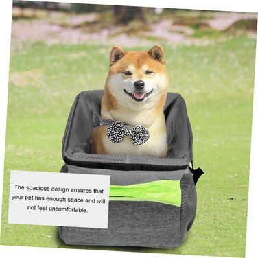 Транспортна коробка для собак та котів NOLITOY - дихаюча, знімний ручка, складана