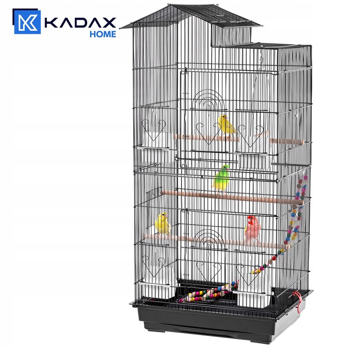 Клітка Kadax, 48 x 36 x 99 см, чорна