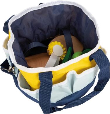 Набір для догляду за конем Small Foot: дерев'яні аксесуари для гри, іграшки для дітей