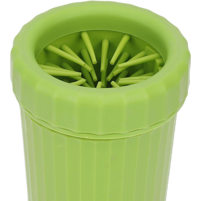 Автоматична мийка для лап тварин з присосками. Мийка для лап собак всіх розмірів (зелена)