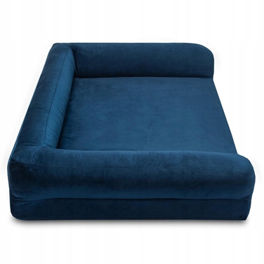 Ортопедичне велюрове лежак-преміум для собак середніх порід HUGGY DOGGY XL