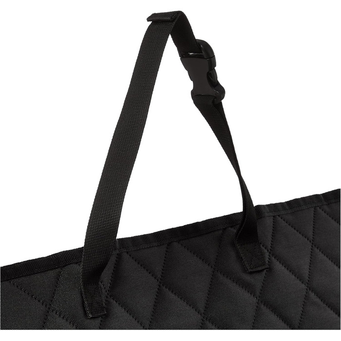 Гаммак Amazon Basics для собак, чорний, 147.3 x 137.2 см - захист для заднього сидіння авто