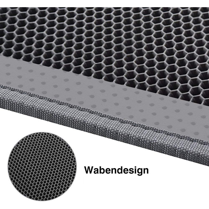 Килимок для котячого туалету Pieviev Katzenklo Matte з водовідштовхувальним шаром, дизайн 