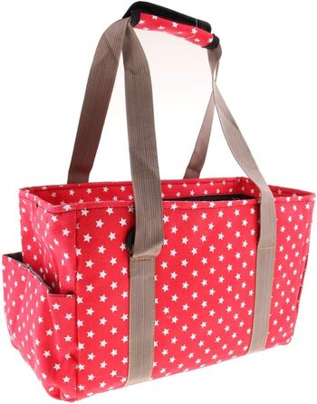 Транспортна сумка для домашніх тварин: переноска для собак, котів, цуценят до 5 кг (червона)