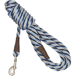 Повідок для собак Mendota Snap 1,27 см х 4,6 м, скручений, Arctic Blue
