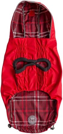 Дощовик для собак GF Pet ElastoFit, водонепроникний, зелений, розмір 4XL (спинка 38 см)