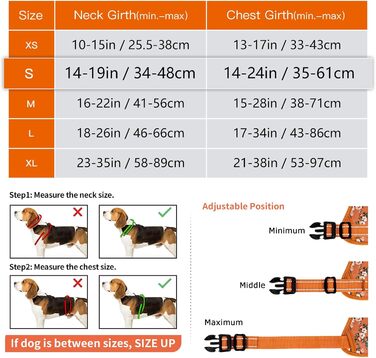 Шлейка для собак HEEE No-Pu, м'яка та дихаюча, для собак середніх розмірів, з відбиваючими елементами, анти-тягова, з ручкою, чорна