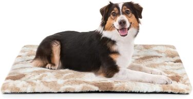 Тепла ковдра для кота, гріюча ковдра для котів та собак, самогріюча ковдра для котів, 75x50 см, коричнева