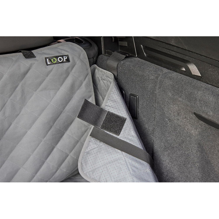 Захист для автосидіння Loop Hundematte: водонепроникний килимок для собак з кишенями, антислизький, миючий | LOOP-DMK5000