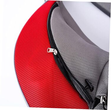 Сумка для собак FRCOLOR: міцна переноска-сітка для маленьких тварин з регульованими ременями для кемпінгу та подорожей