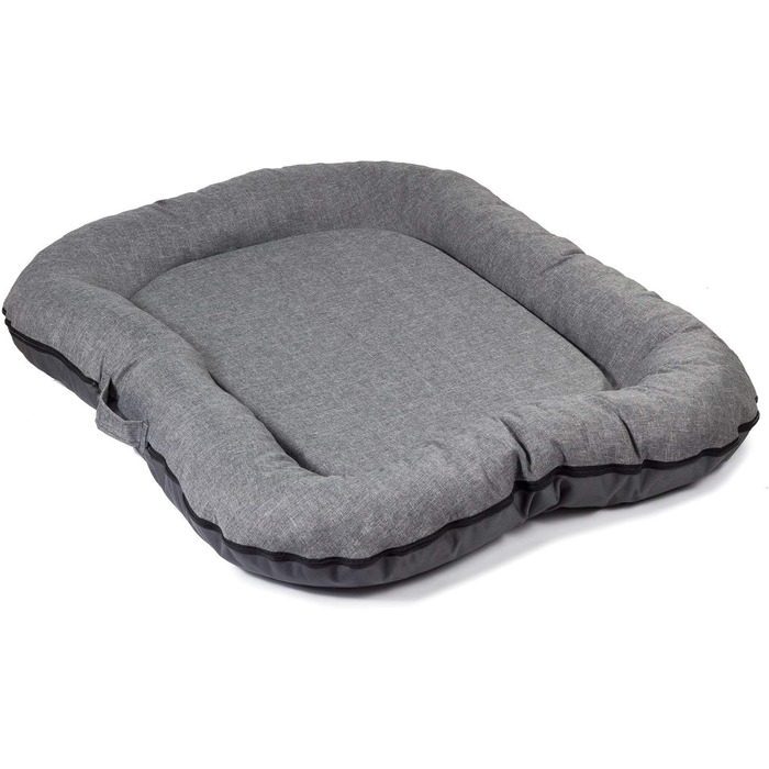 Водонепроникне лежанка для собак, лежанка-матрац з Codura, сіра, розмір M (80 x 65 см) | Для дому та вулиці | Лежанка для середніх собак