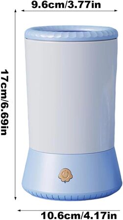 Автоматичний мийка лап для собак, електричний стаканчик для лап, автоматичний мийка лап для котів, блакитний