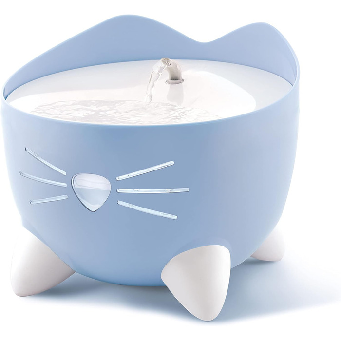 Питний фонтан Catit Pixi для котів, 2,5 л, синій