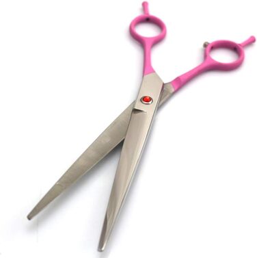 Професійні ножиці для грумінгу собак, 7,5 дюймів, прямі, преміум-сталь, для котів та собак, для стрижки