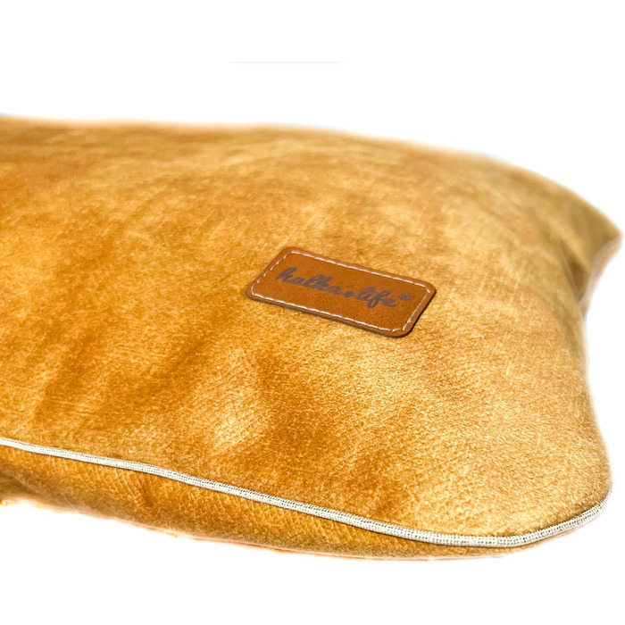 М'яке ліжко для собак середнього розміру, 90x60 см, велюр, зелений колір, легко миється