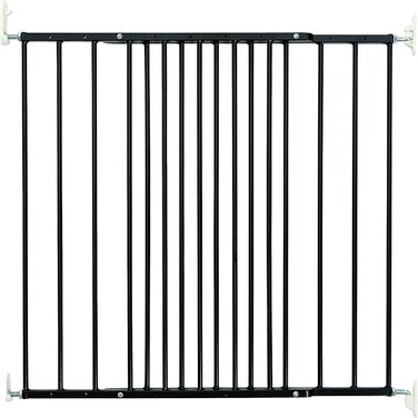 BabyDan Tor для захисту від дітей та домашніх тварин, розсувне, чорний, ширина 62,5-106,8 см
