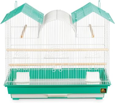 Клітка для птахів PREVUE PET SP1804-4, зелено-чорна, велика, для польоту
