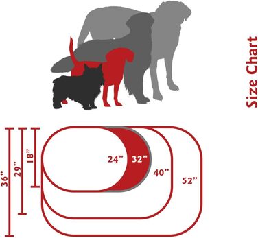 Кругле лежанка для собак Majestic Pet Bagel 61 см - м'яка, зручна, з підтримкою хребта, сірого кольору