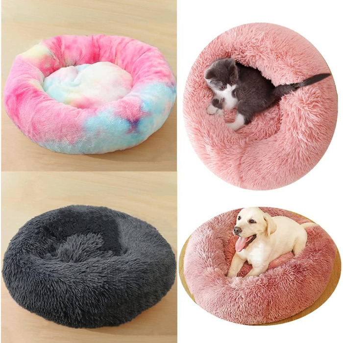 Ортопедичне ліжко для собак, велике, кругле, Anti-Stress, 100 см