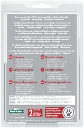 Шлейка для котів PetSafe Easy Walk, червона, розмір M, для прогулянок