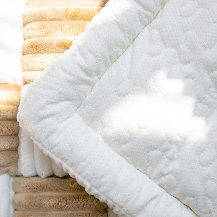 Ортопедичне ліжко для собак TOPCHANCES - 90x90x13 см, чорне, знімний чохол, для великих собак