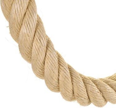 Мотузка для лазіння HappyBird з сизалю, 200 x 4 см