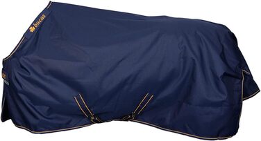 Зимова кінська попона Bucas Irish Turnout 300 г, navy/gold, Rip-Stop, Silk-feel