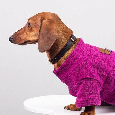 Теплий комбінезон для великих собак, флісовий светр для такс, тепла домашня одежда для собак, піжама, костюм з кільцем D (Сірий, M)