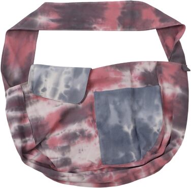 Сумочка для собак та котів Yctze – дихаюча та зручна переноска для цуценят, для подорожей на відкритому повітрі, легка, портативна, безпечна, з кишенями, великий розмір, червона