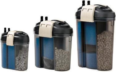 Зовнішній фільтр Eden 94070 FES 60 для акваріума до 60 л, безшумний подвійний фільтраційний модуль, компактний, для наноакваріумів