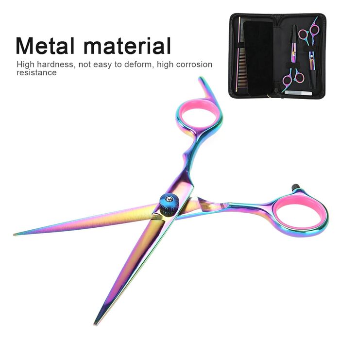 Професійна вигнута сепараторна ножиця для грумінгу собак та інших домашніх тварин