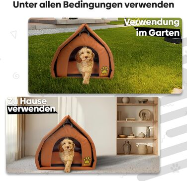 Кішка або собака: Охолоджувана будка EVE Textile 45x45x45 см (Помаранчевий)