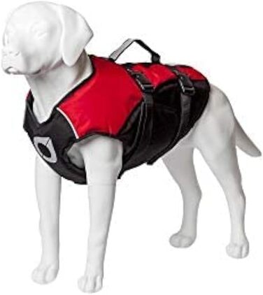 Жилет для собак Stunt Puppy Float Doggy, червоний, розмір Small Wide - безпечний та ергономічний жилет для плавання