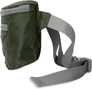 Універсальна сумка-переноска для собак BOGG з дозатором пакетів для вигулу та контейнером для відходів (Buster Green)