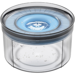 Techphardo миска для собак 3,8 л, непроливна, велика, BPA-free, антибризки, не ковзає, для неакуратних питців