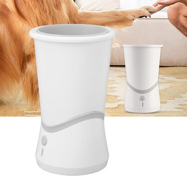 Автоматичний мийник для собак, акумуляторний, м'який, регульований електричний мийник для домашніх тварин