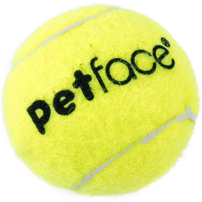 Тенісні м'ячі для собак Petface 6,5 см, 20 шт – іграшка для апортування та гри