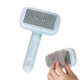 Щітка для собак Zupfbürste: самоочисна, для видалення підшерстка, масажна, догляд за шерстю, для цуценят та кошенят, для довгої та короткої шерсті