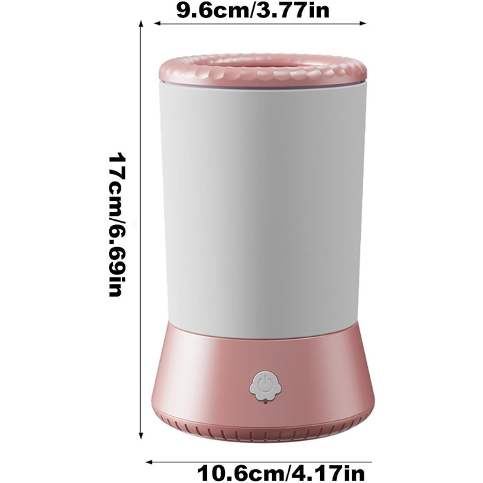 Автоматичний мийка лап для собак, електричний кубок для лап собак, автоматичний мийка лап для собак, електричний кубок для лап котів (Рожевий)