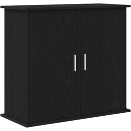 Тумба для акваріума vidaXL 81x36x73 см, ДСП, чорна дуб