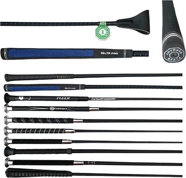 Плетена батогова вудка для верхової їзди Delta Pro (50 см)