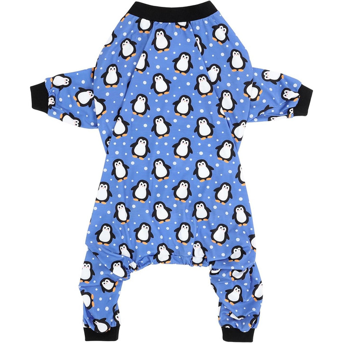 Піжама для собак HDE, комплект, легка, розміри M-3XL, з принтом пінгвіна, розмір M