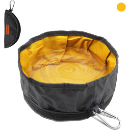 Набір мисок для собак LumoLeaf: 2 шт. (2L + 2.4L) - портативні, складні, для подорожей