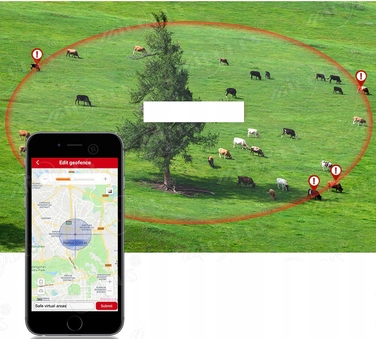 GPS-нашийник-трекер TK935 для тварин (собак і котів) з функцією SOS та мобільним додатком