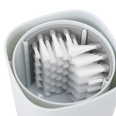 Електрична мийка для лап собак Fockety, автоматичний очищувач лап для цуценят, перезаряджається, білий, для собак та котів середніх розмірів