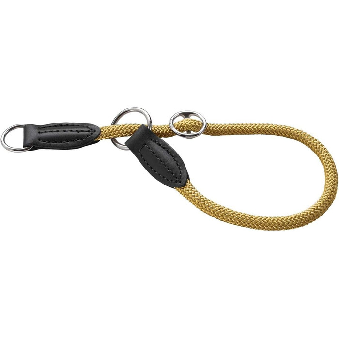 HUNTER Dressurhalsung FREESTYLE EIBY: регульована шлея для дрессури, жовта, L-XL