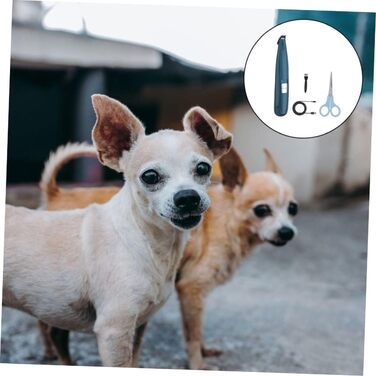 Триммер для догляду за подушечками лап собак BESPORTBLE - безшумний електричний інструмент для грумінгу з керамічними лезами для собак та котів