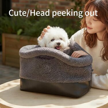 Водонепроникна переноска для кота та собаки, сіра. Переноска для тварин, для маленьких та середніх порід, з безпечним кріпленням