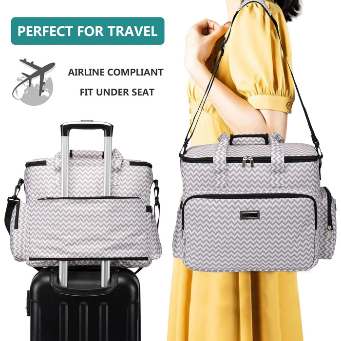 Сумка для подорожей з тваринами Baglher: набір для перевезення домашніх тварин з двома контейнерами для корму та складеними мисками